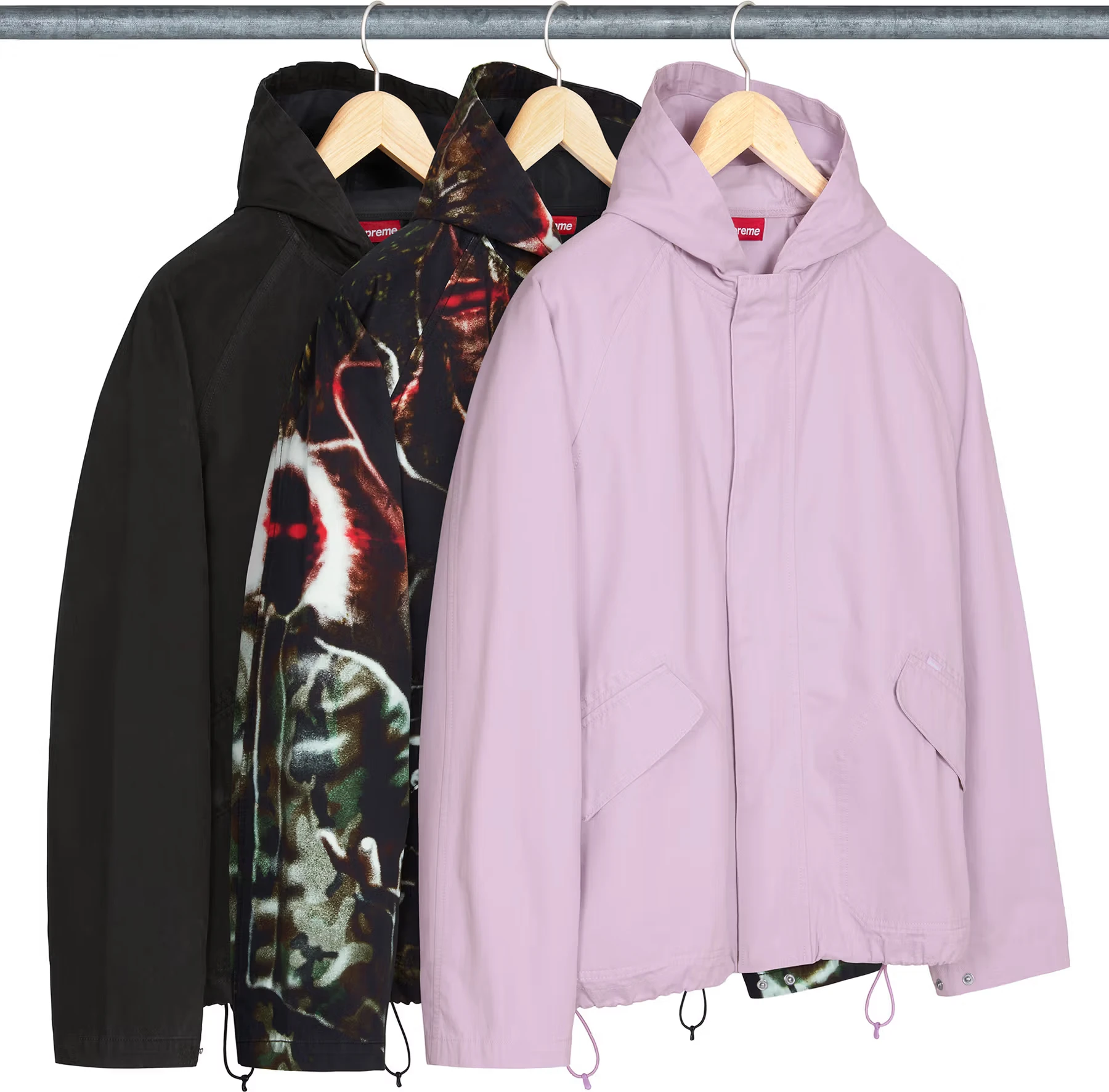 Supreme Supreme Hooded Raglan Jacket