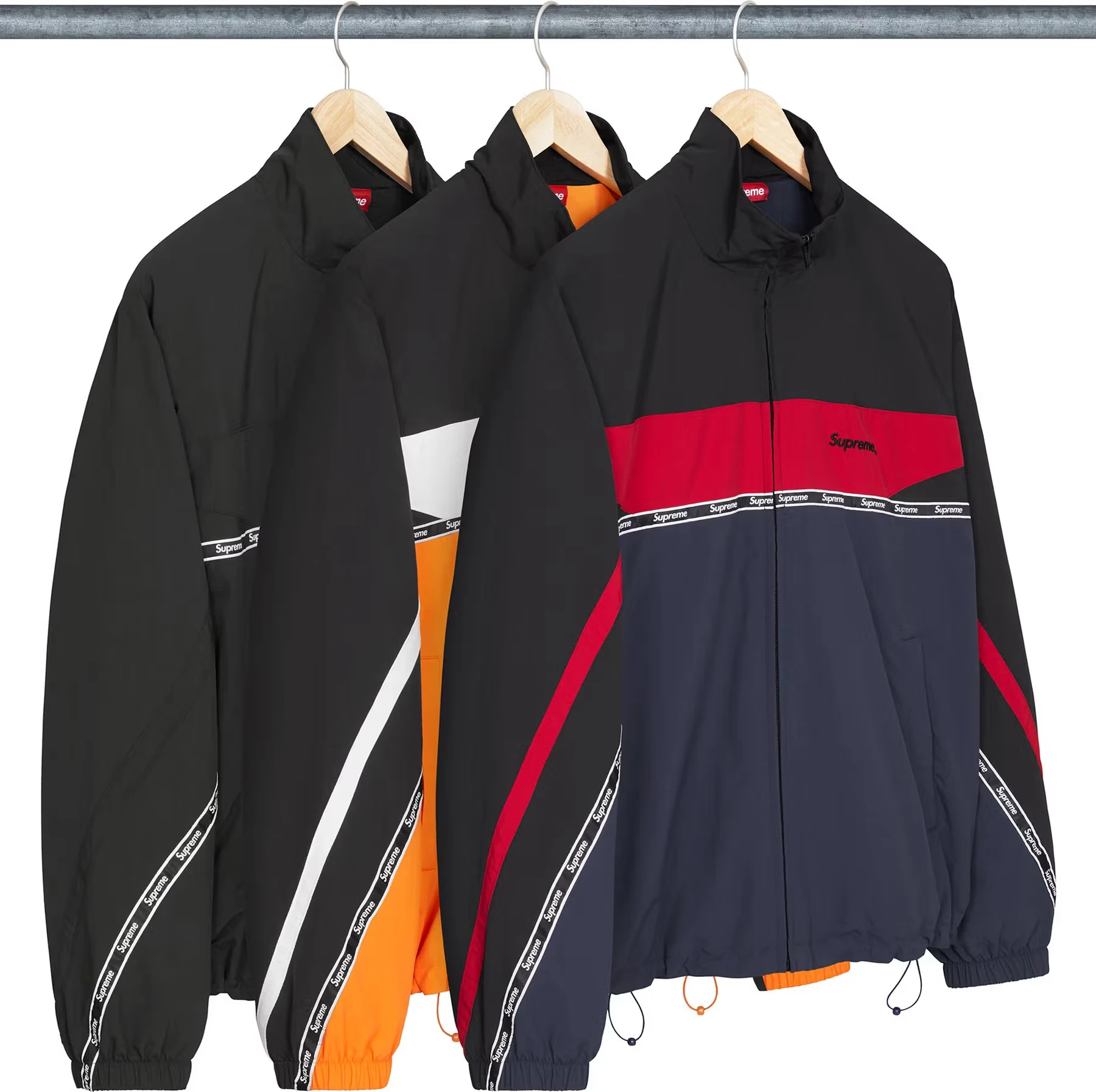 Supreme Supreme Logo Taping Track Jacket