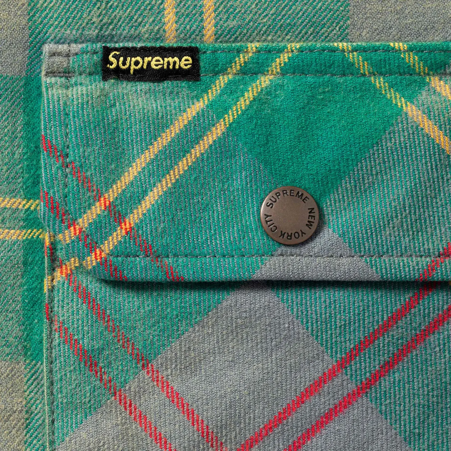 Supreme Quilted Lined Flannel Snap Shirt