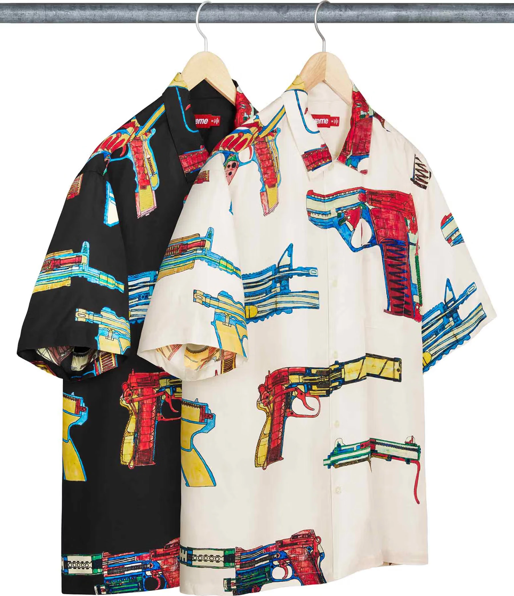 Supreme Guns Silk S/S Shirt