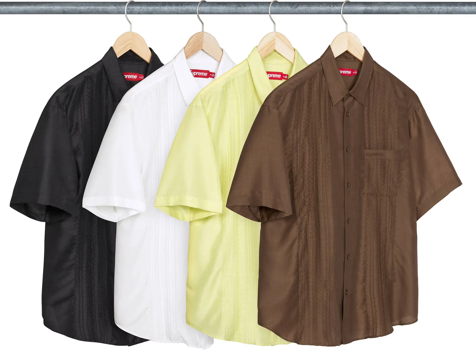 Supreme Pintuck S/S Shirt