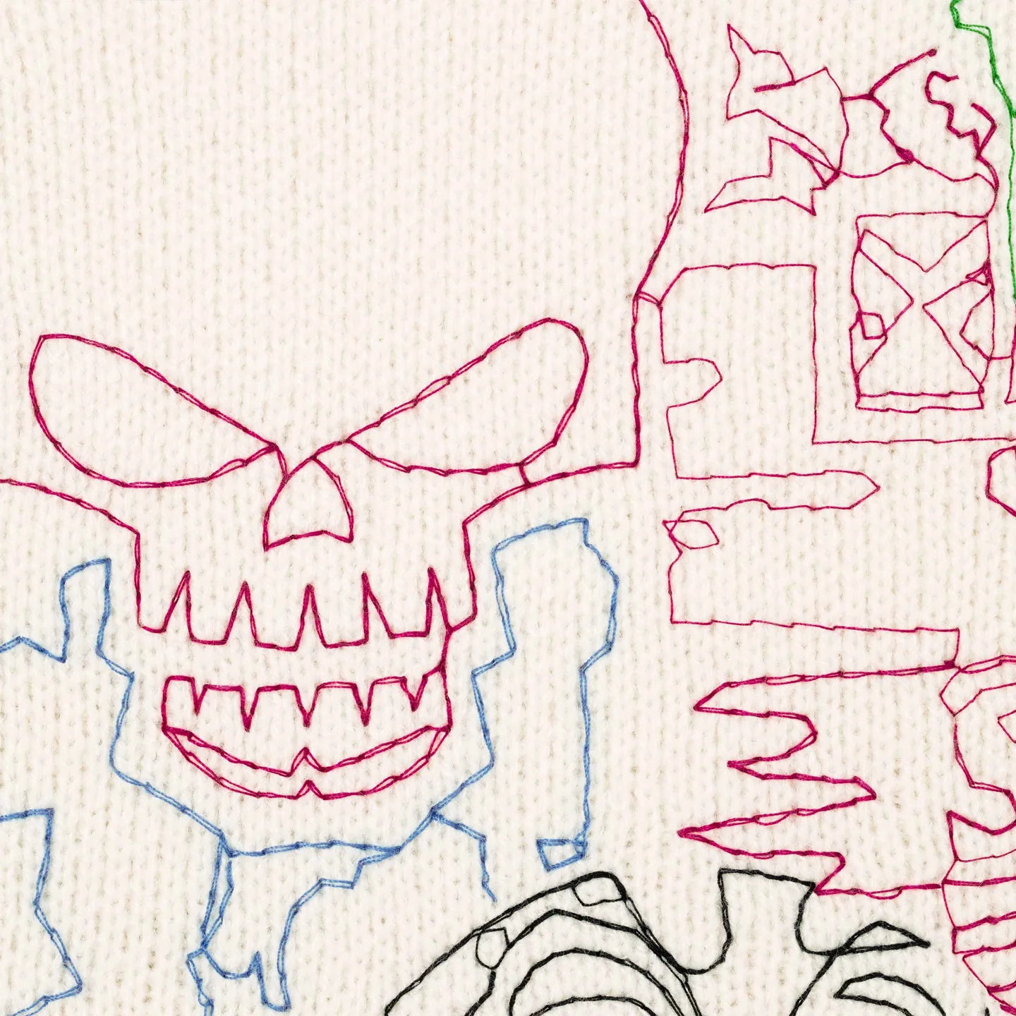 Supreme Collage Embroidered Sweater