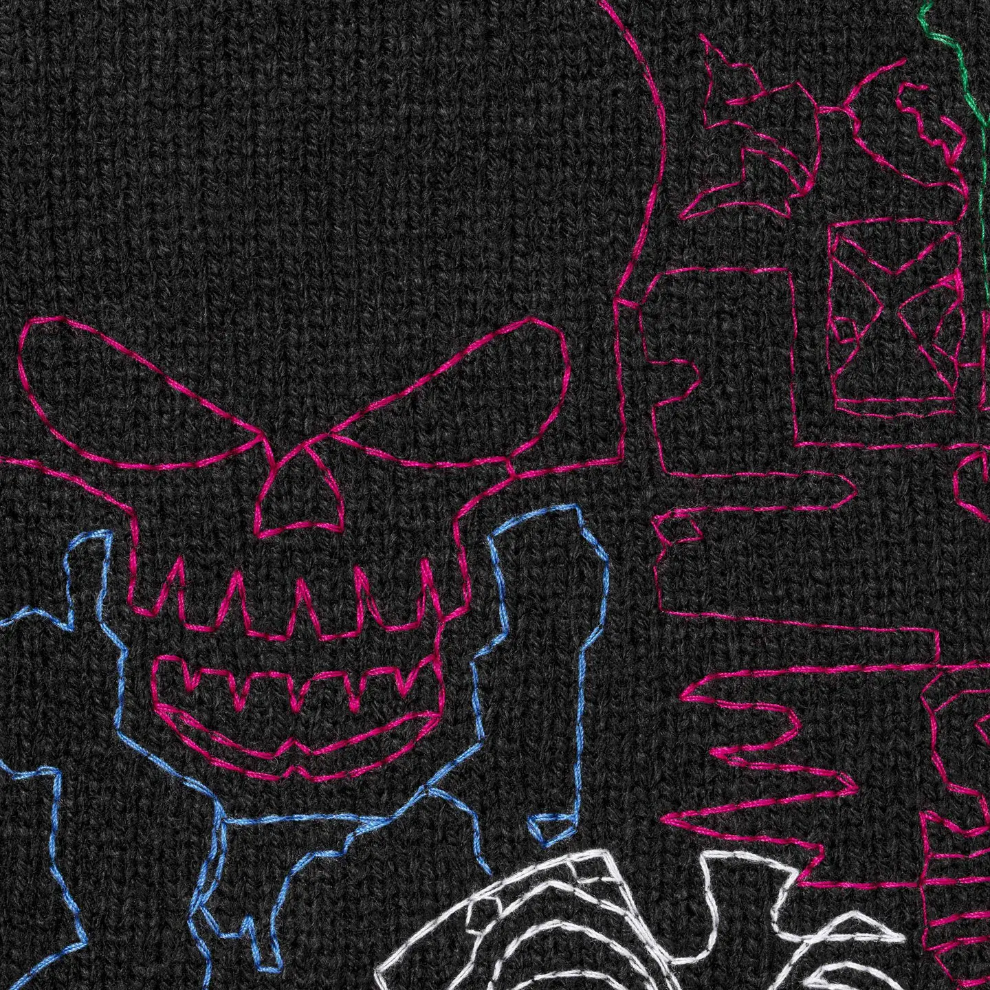 Supreme Collage Embroidered Sweater