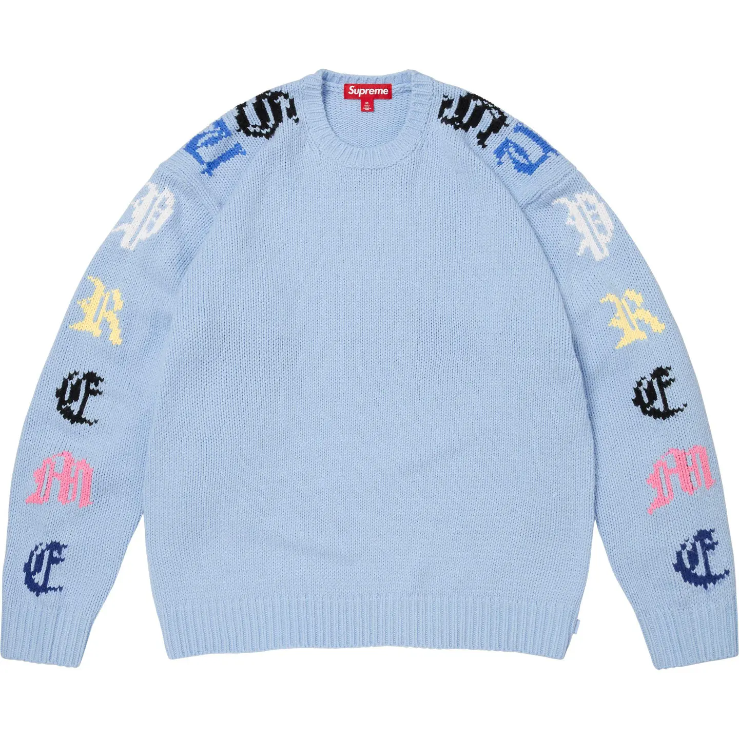 Supreme Old English Sleeves Sweater