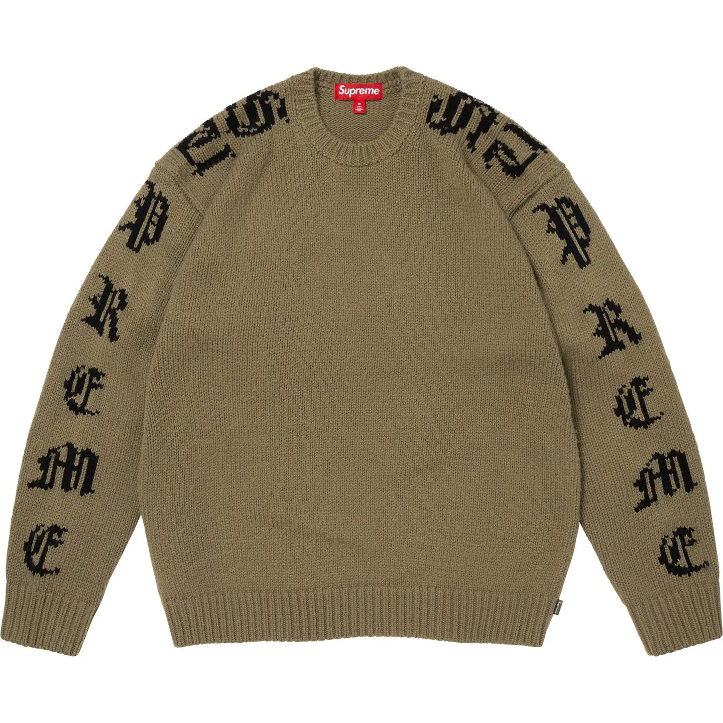 Supreme Old English Sleeves Sweater
