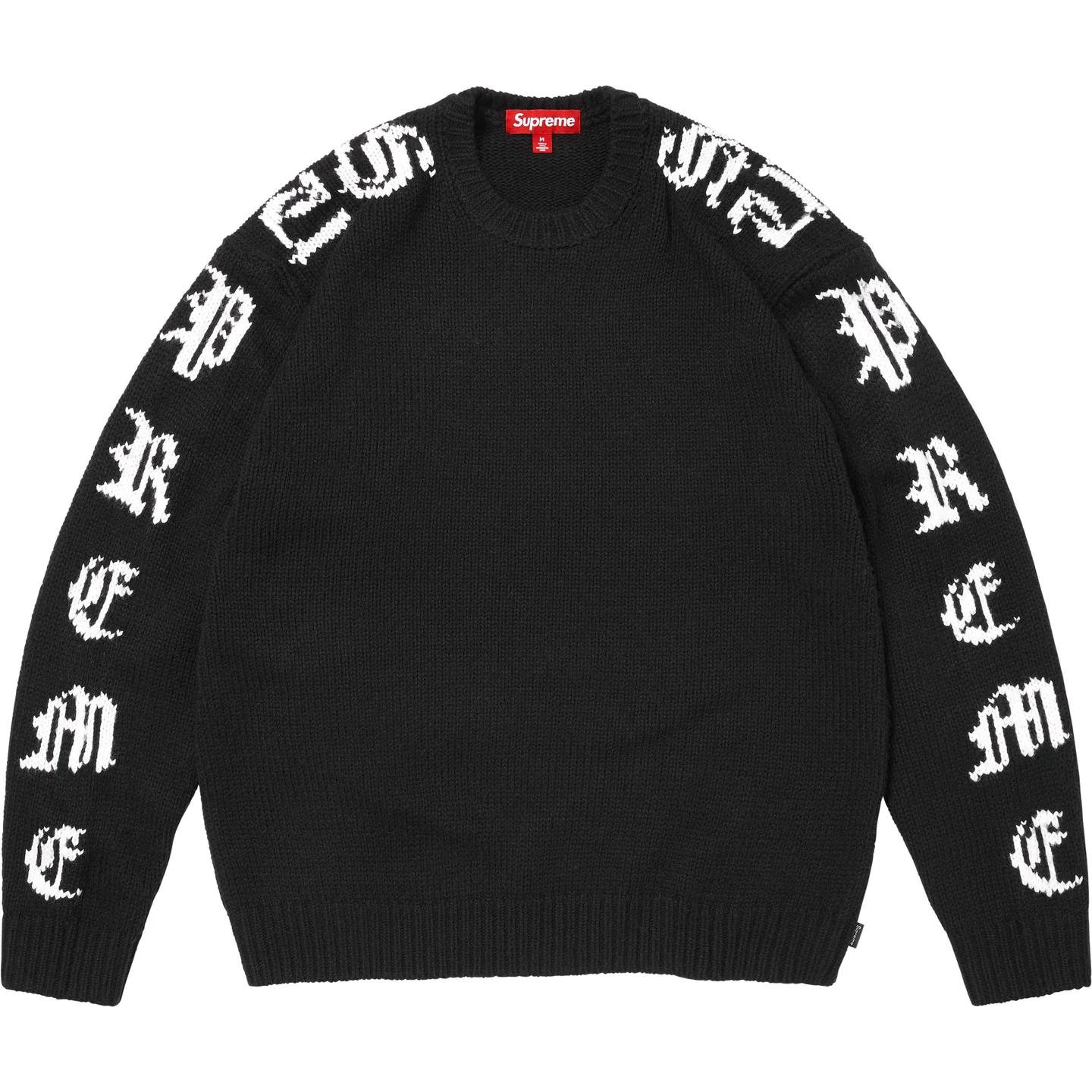 Supreme Old English Sleeves Sweater