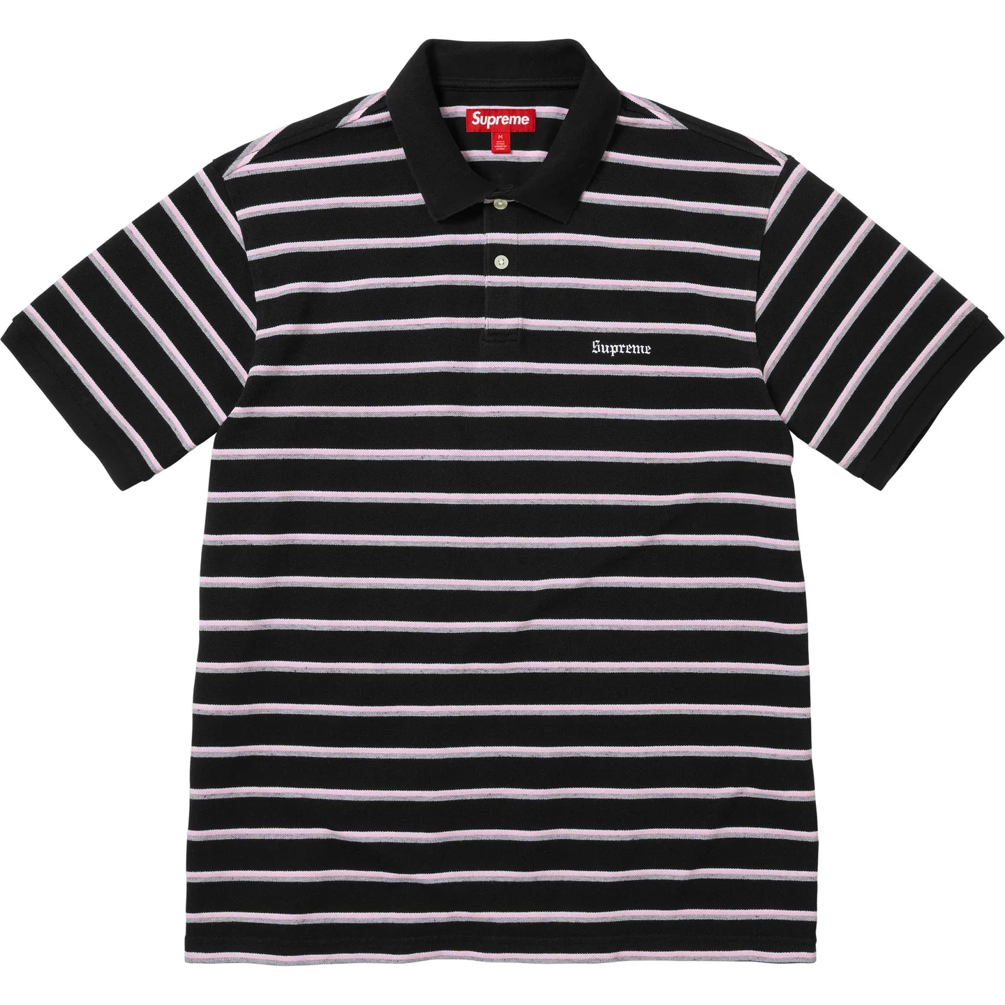 Supreme Washed Stripe Polo