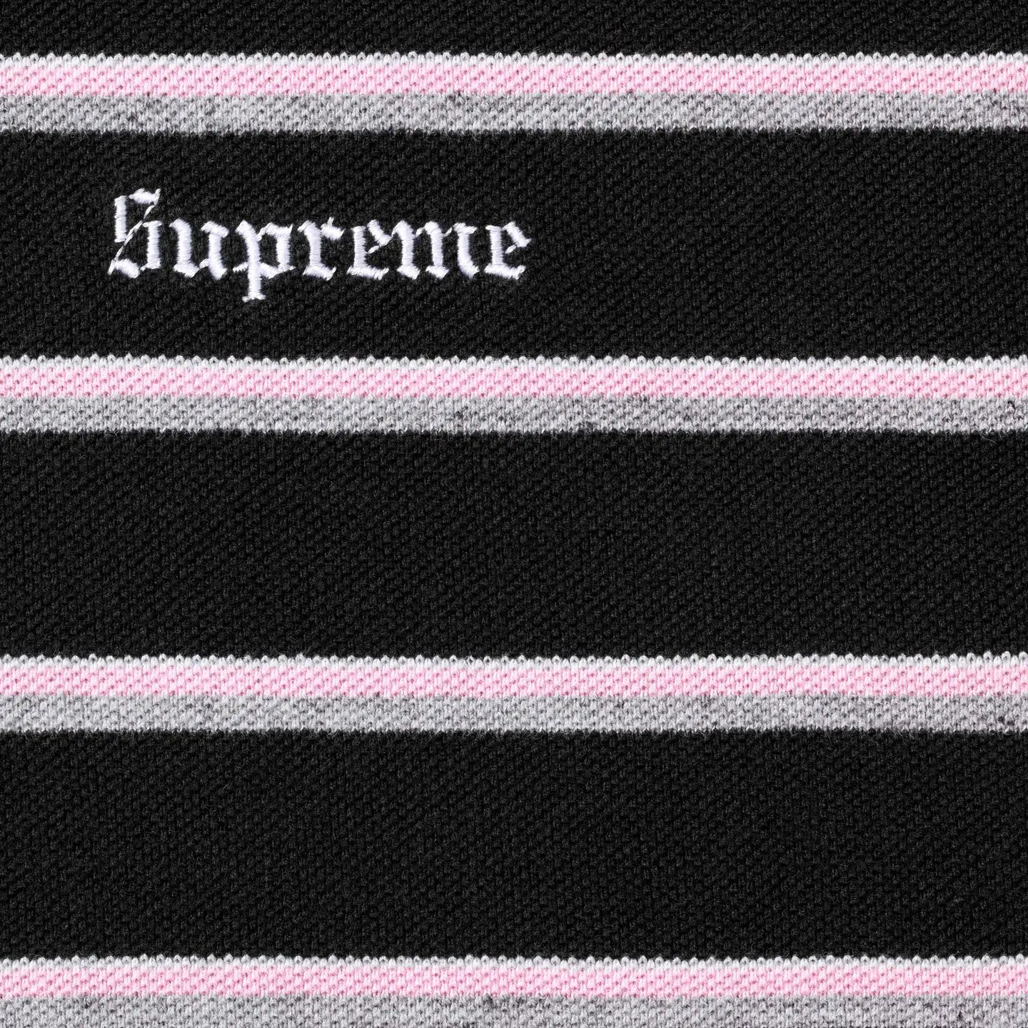 Supreme Washed Stripe Polo