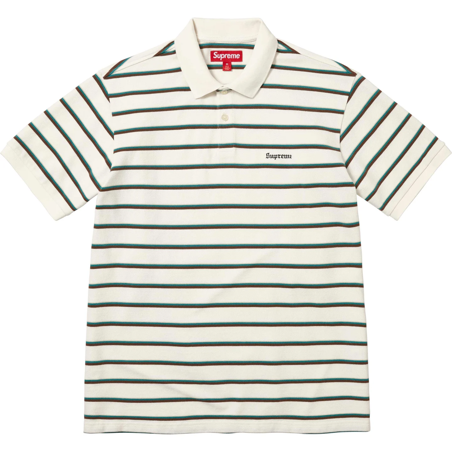 Supreme Washed Stripe Polo