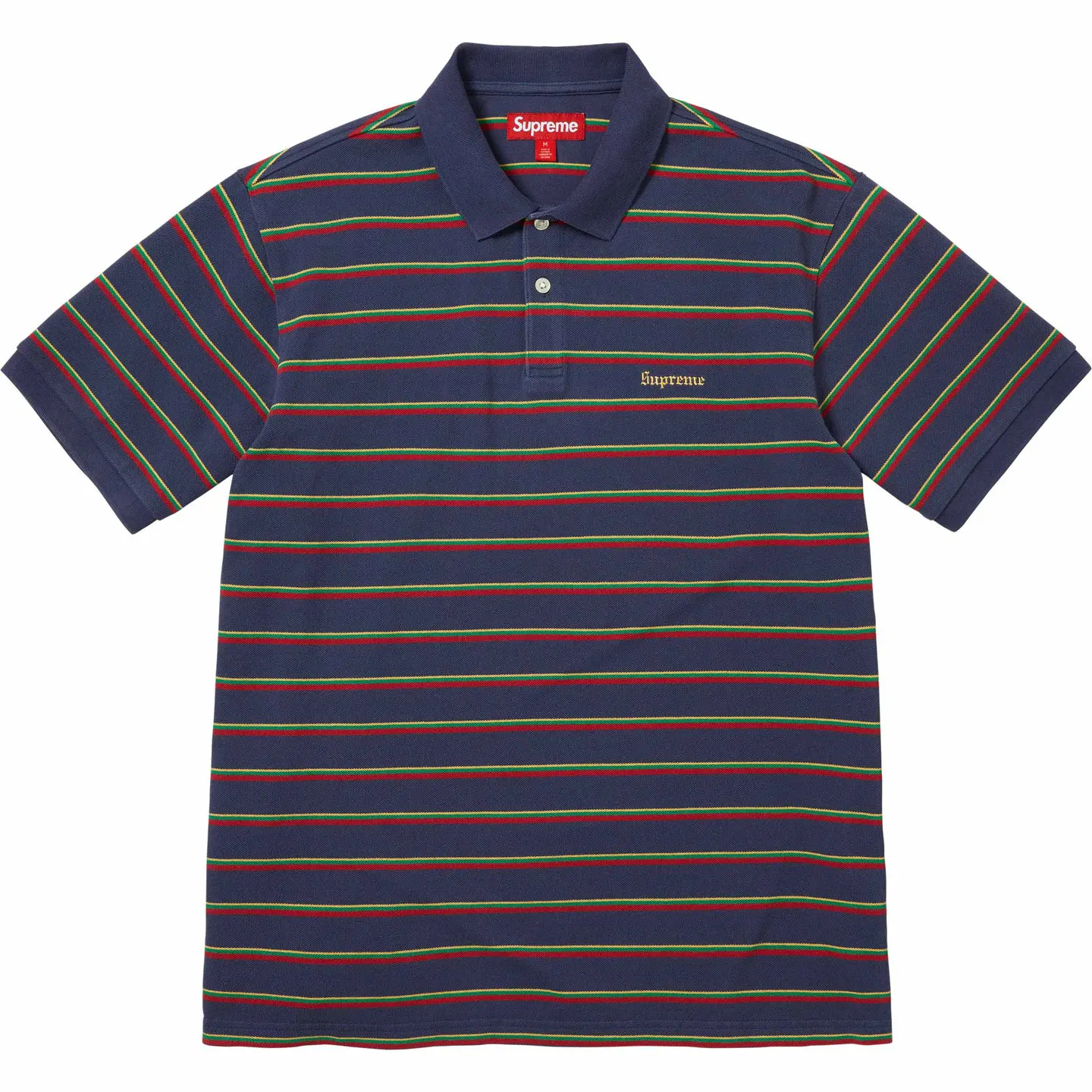 Supreme Washed Stripe Polo