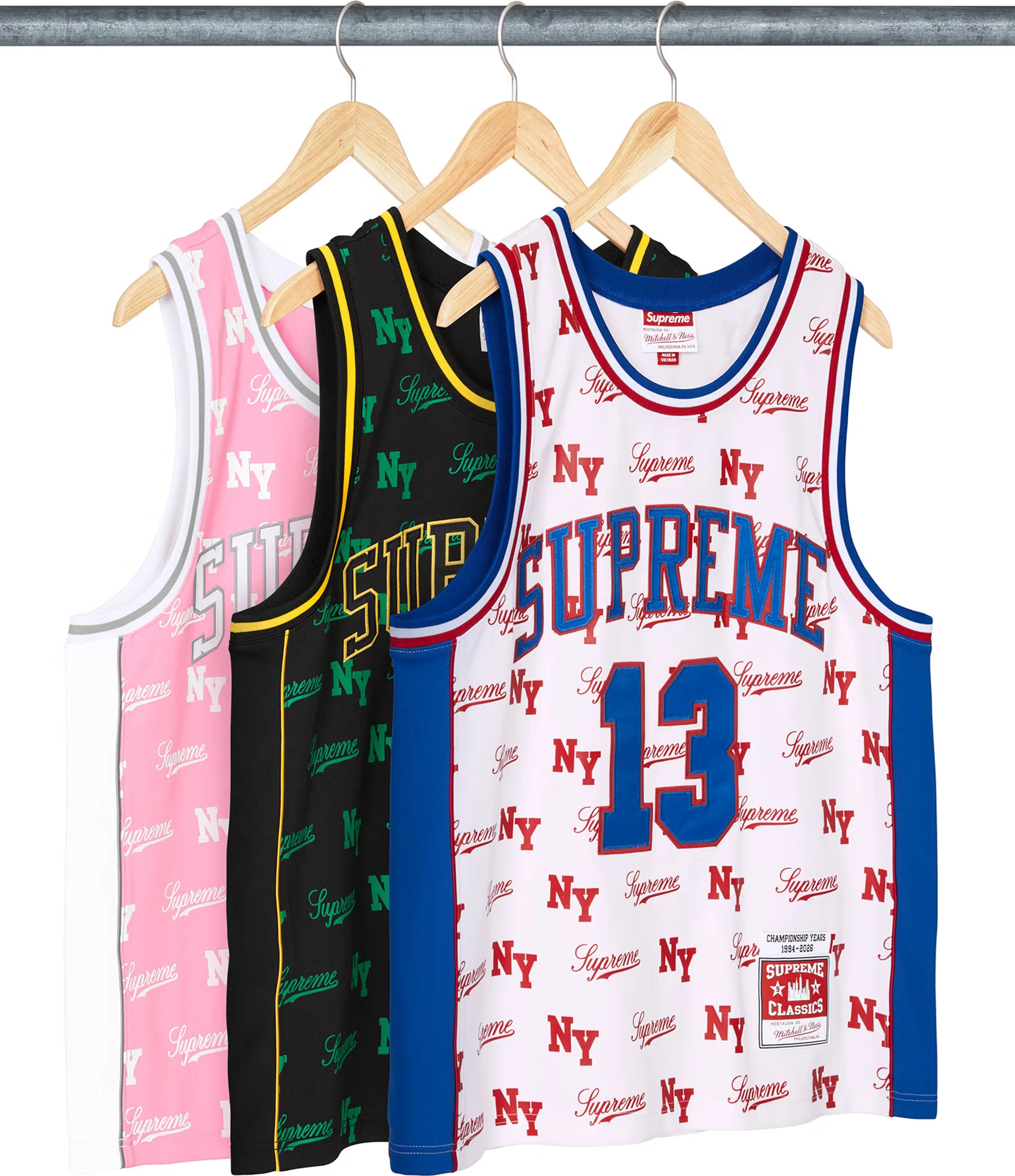 Supreme Supreme®/Mitchell & Ness® Monogram Basketball Jersey