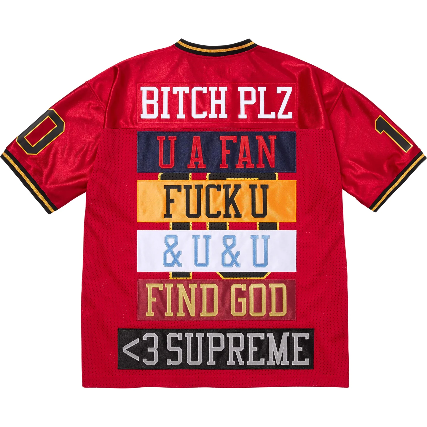 Supreme Find God Football Jersey