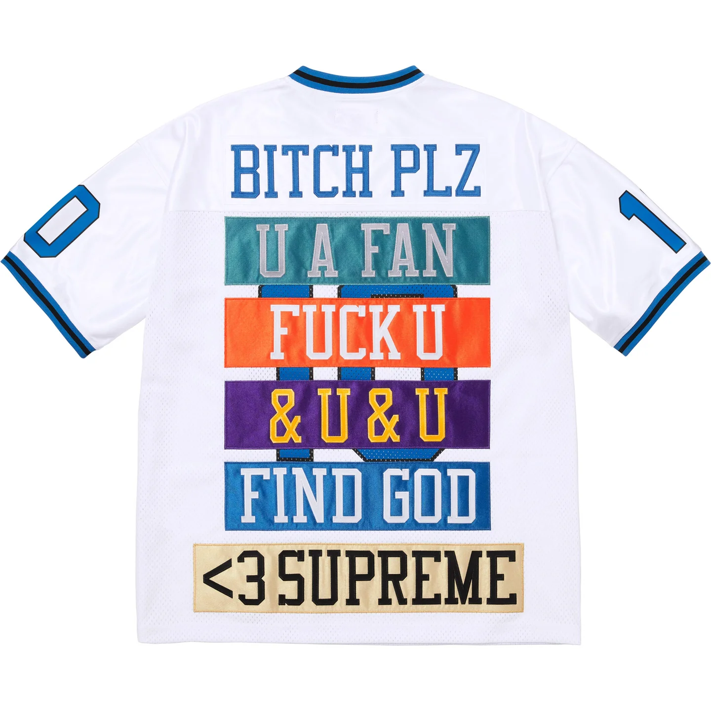 Supreme Find God Football Jersey