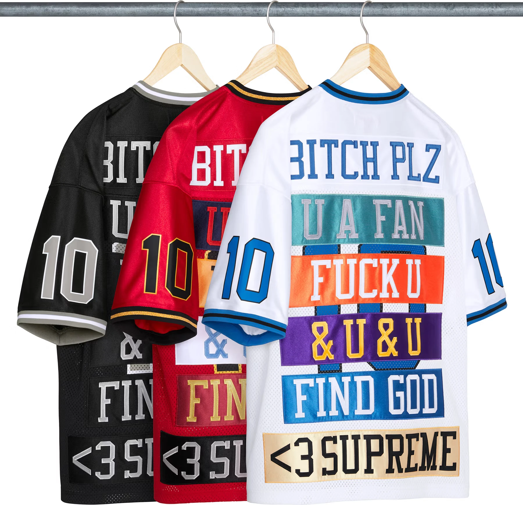 Supreme Find God Football Jersey