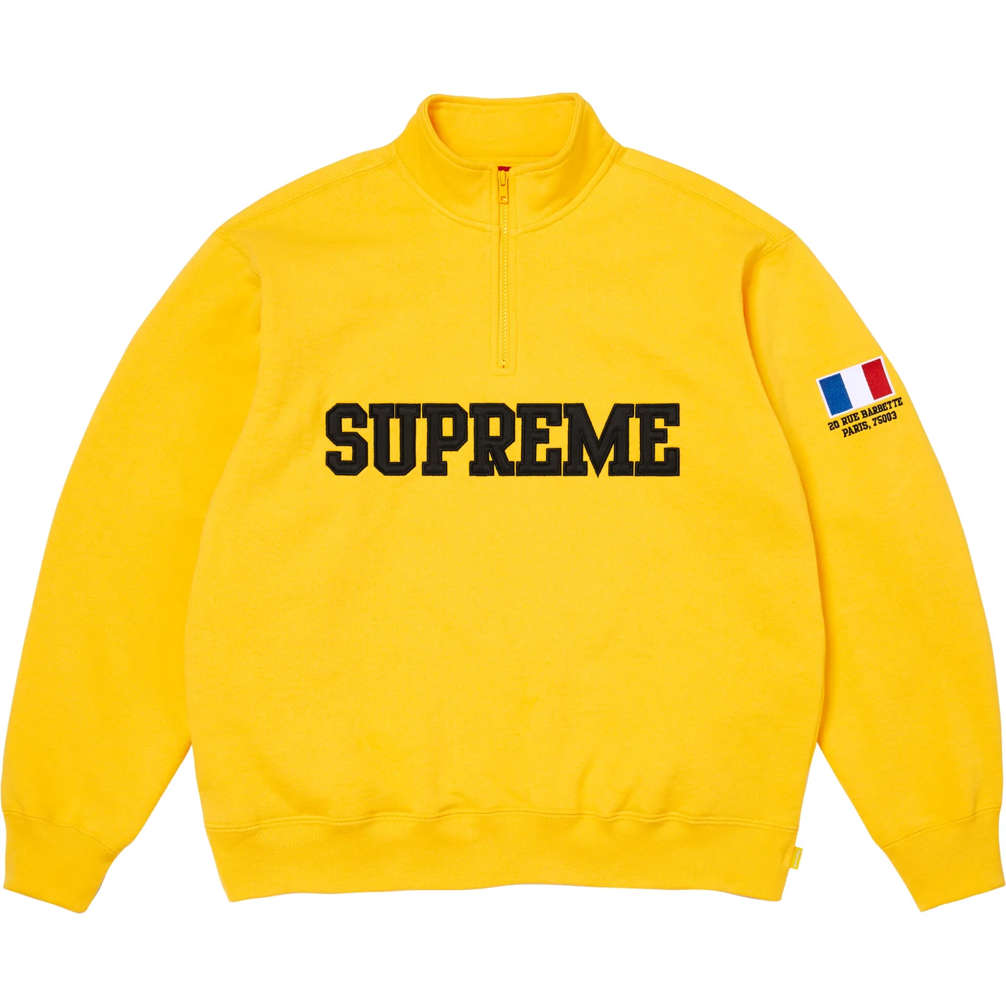 Supreme Shop Flag Half Zip Pullover