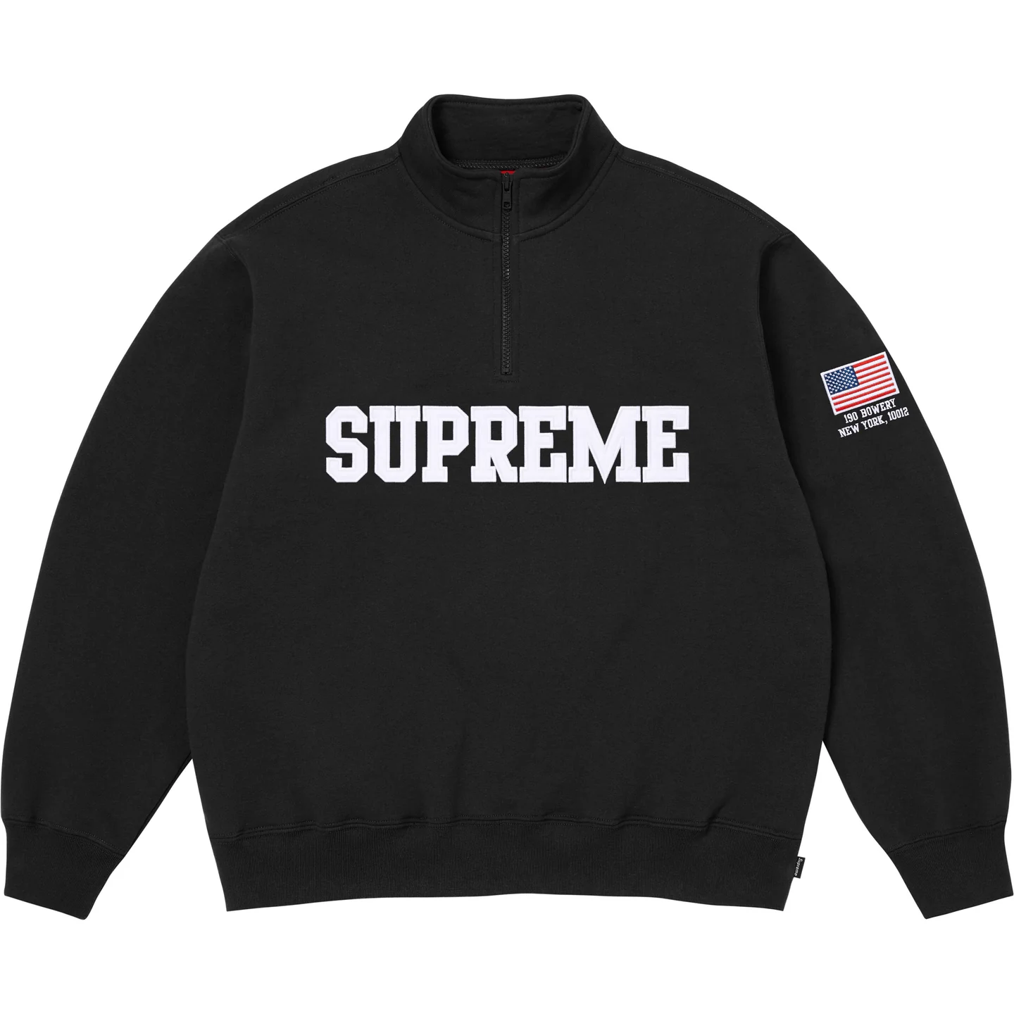 Supreme Shop Flag Half Zip Pullover