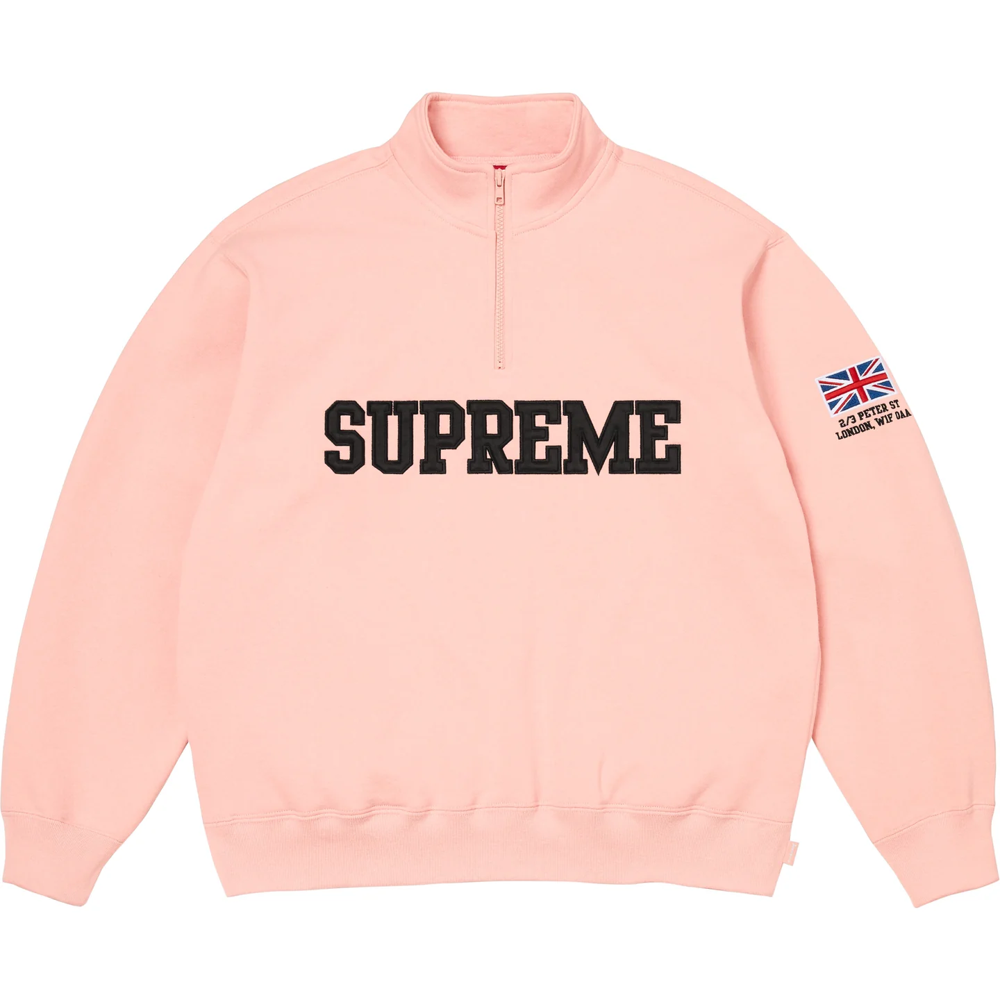 Supreme Shop Flag Half Zip Pullover
