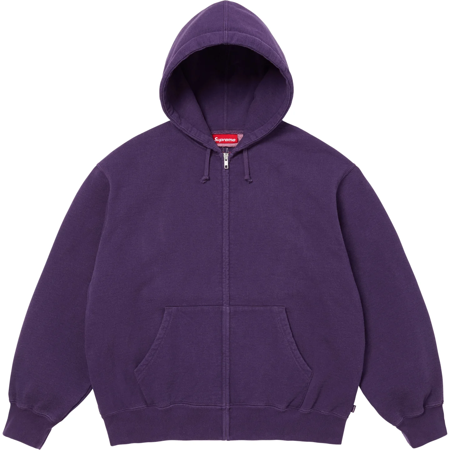Supreme Cut Out Zip Up Hooded Sweatshirt
