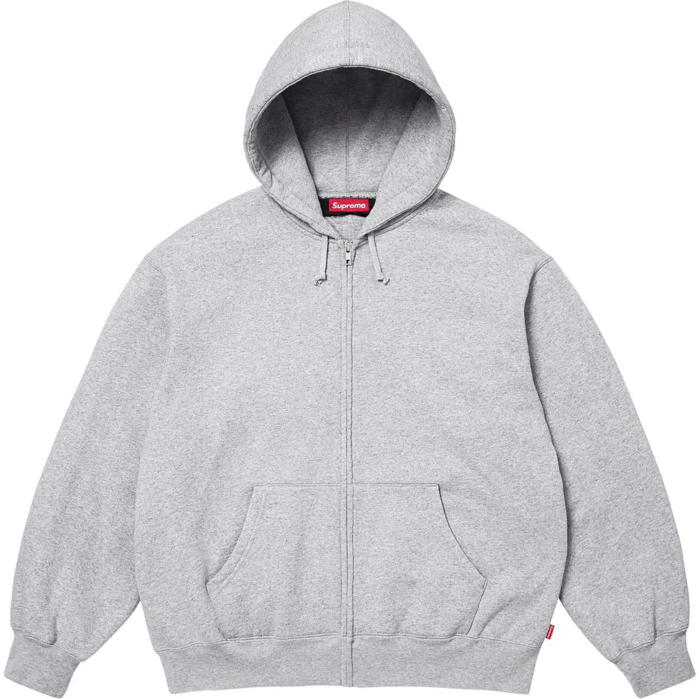Supreme Cut Out Zip Up Hooded Sweatshirt