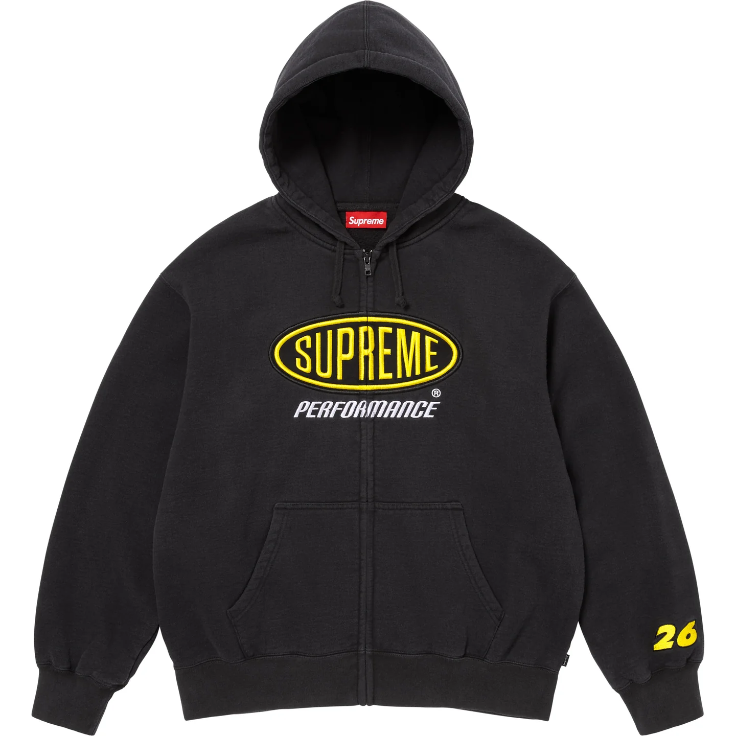 Supreme Performance Zip Up Hooded Sweatshirt