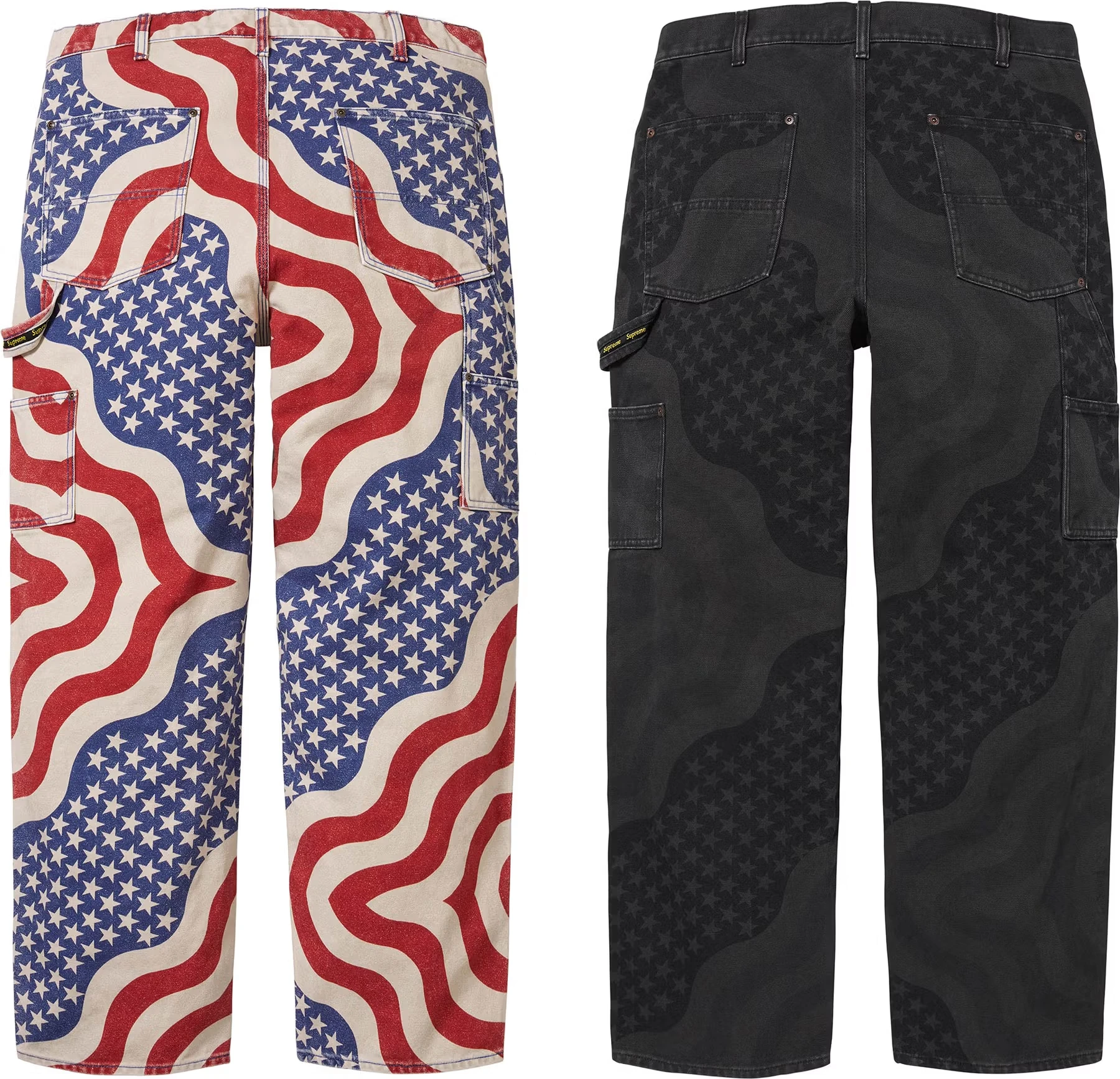 Supreme Flag Double Knee Painter Pant
