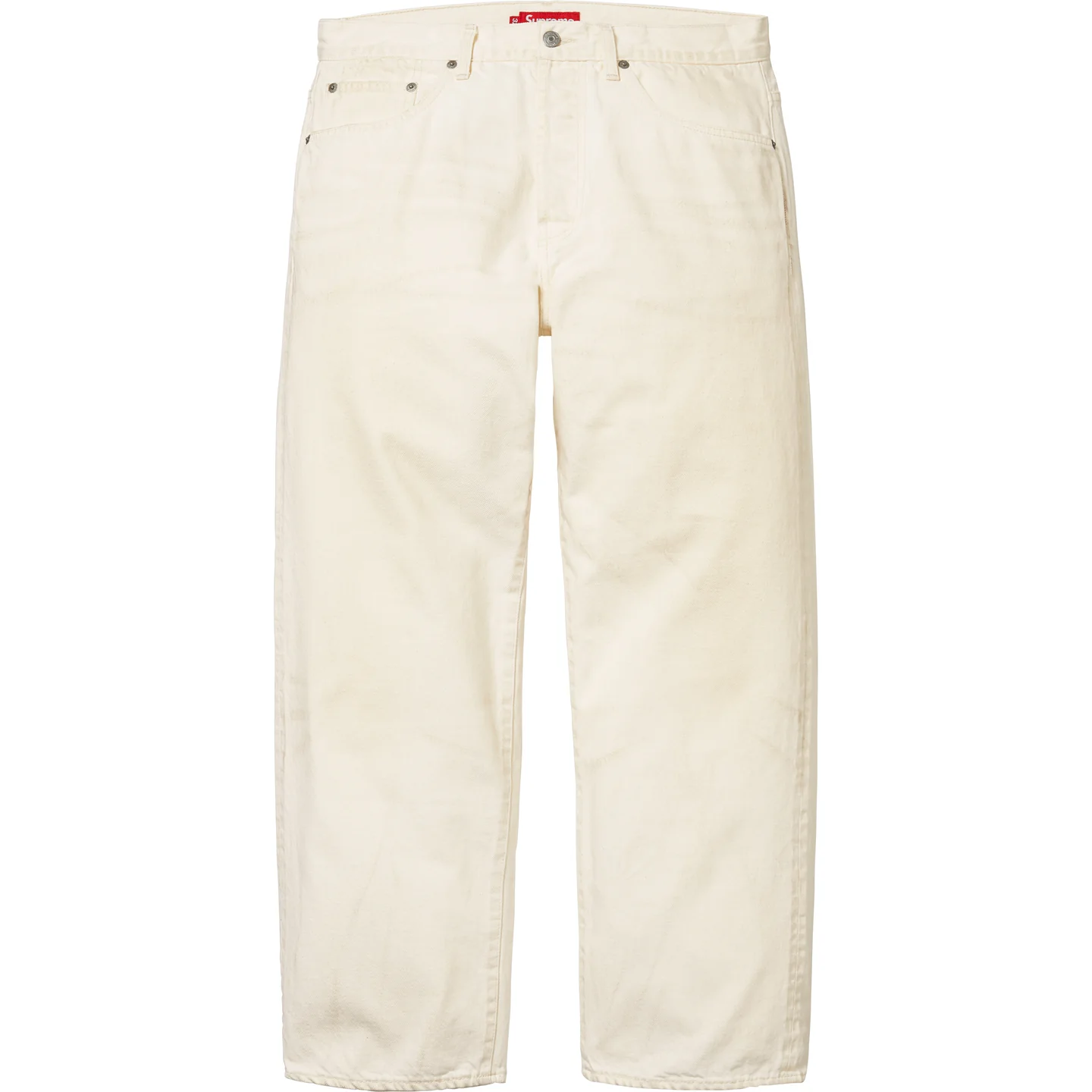 Supreme Distressed Loose Fit Selvedge Jean