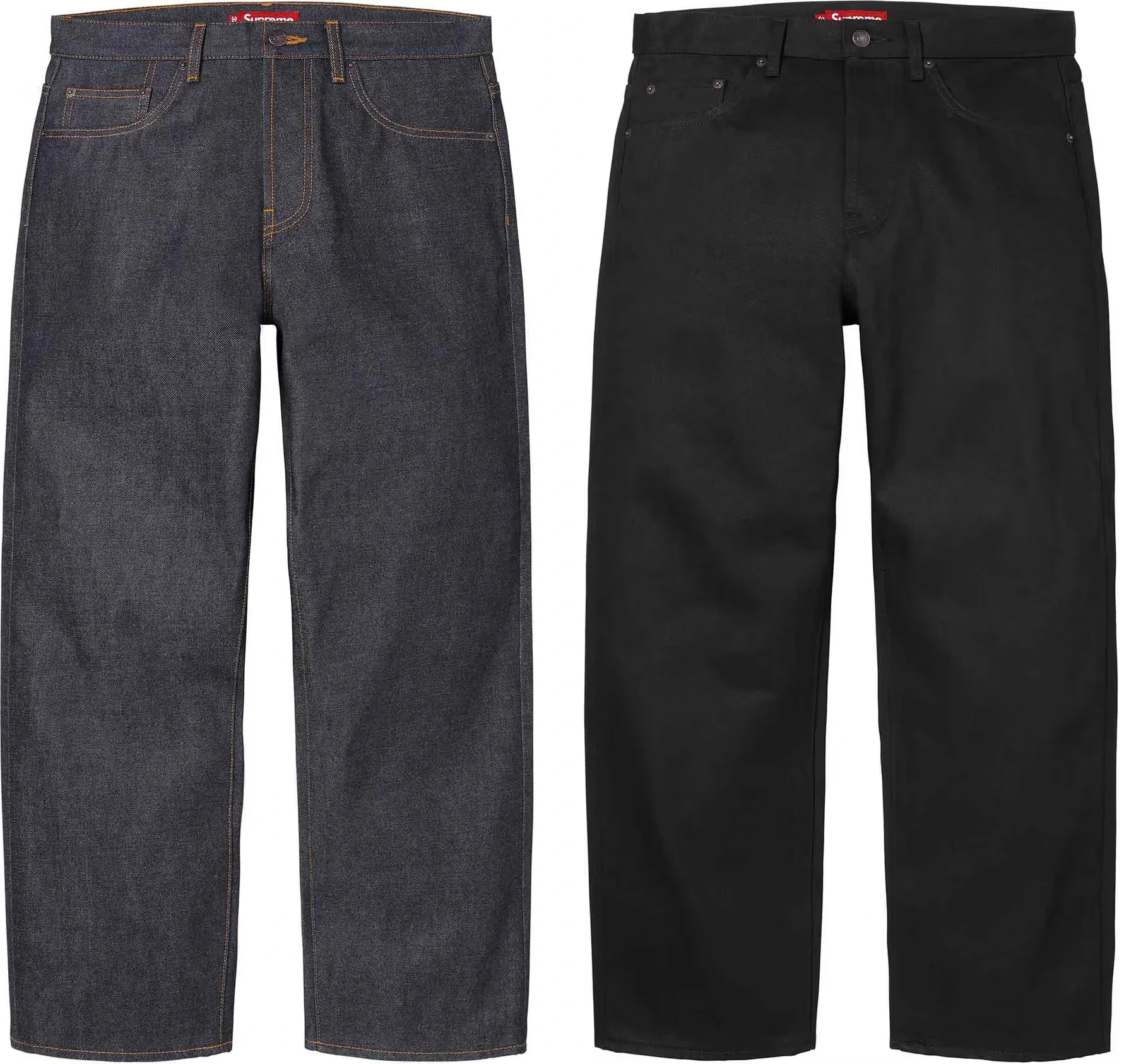 Rigid Loose Fit Selvedge Jean | Supreme 26ss