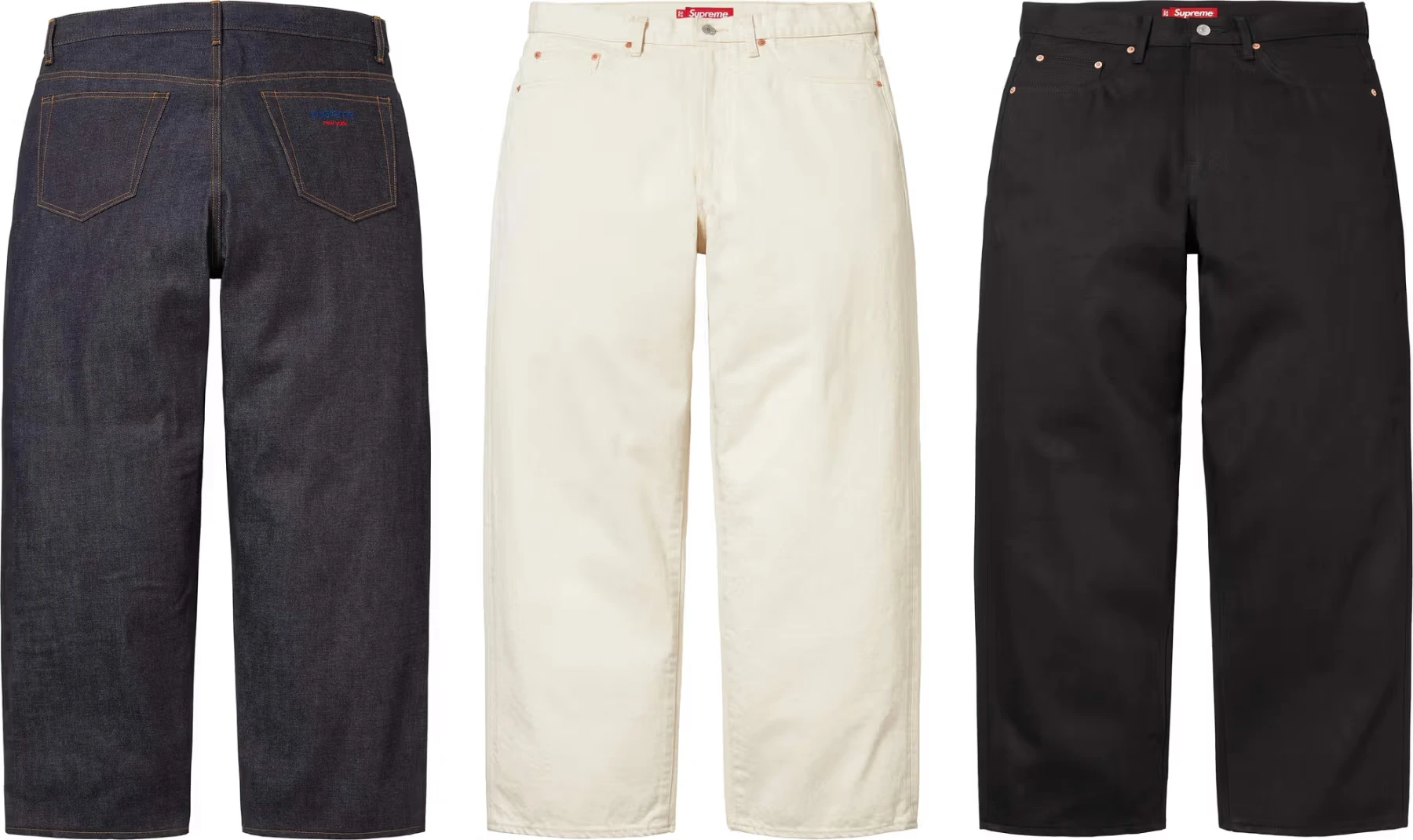 Supreme Supreme Baggy Selvedge Jean