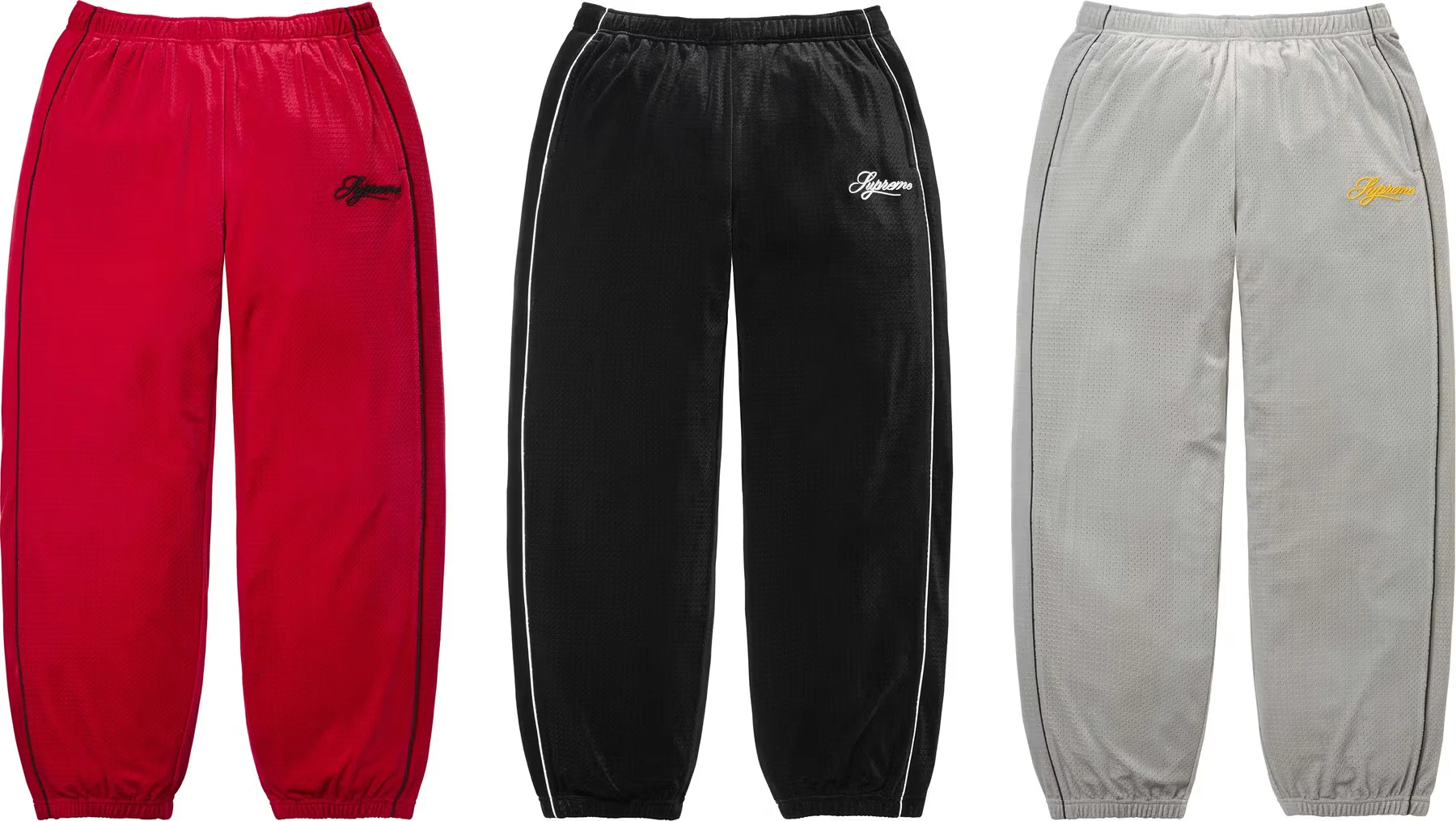 Supreme Velour Mesh Track Pant