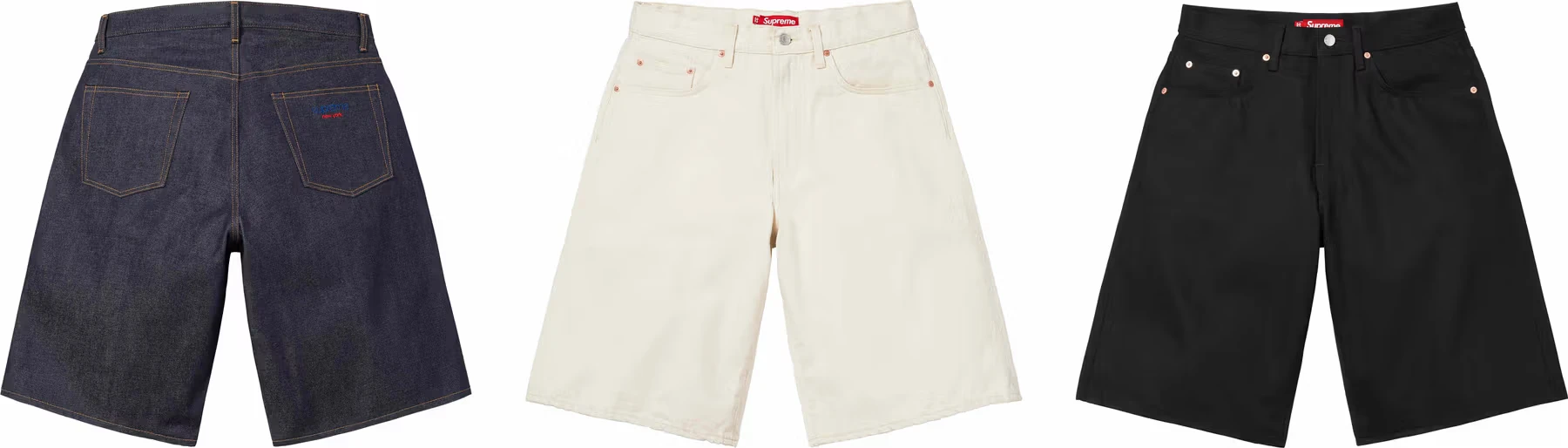 Supreme Baggy Selvedge Denim Short