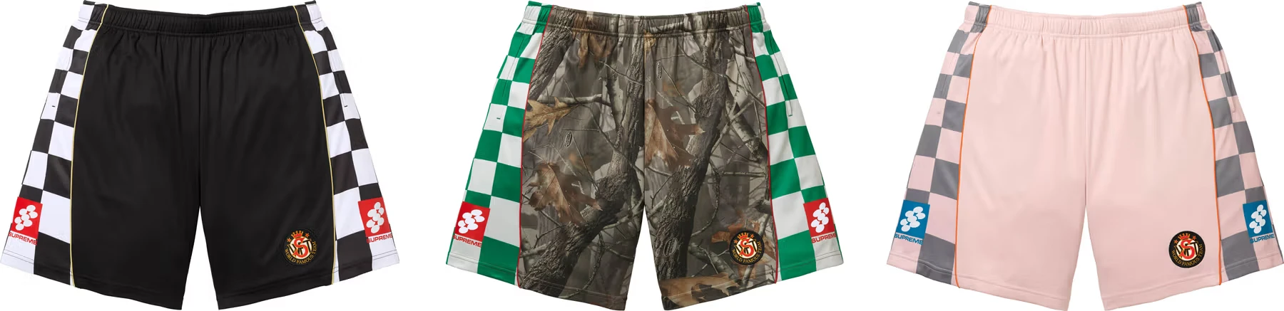 Supreme Checkerboard Soccer Short