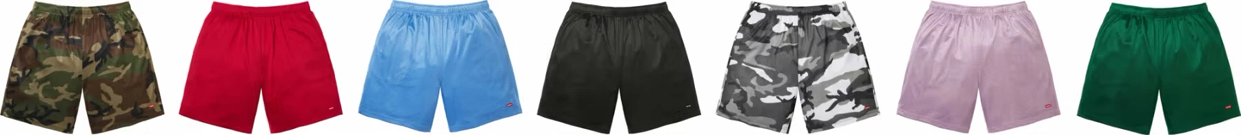 Supreme Small Box Baggy Mesh Short