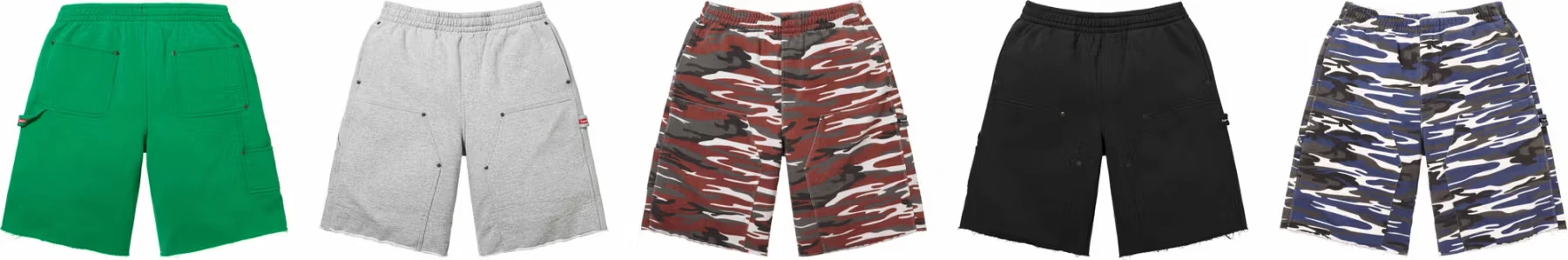 Supreme Double Knee Painter Sweatshort