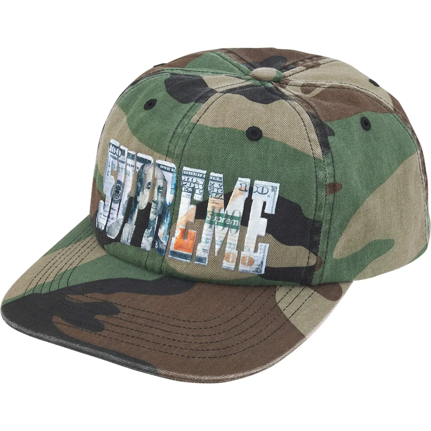 Supreme Supreme Embroidered Money Logo 6-Panel