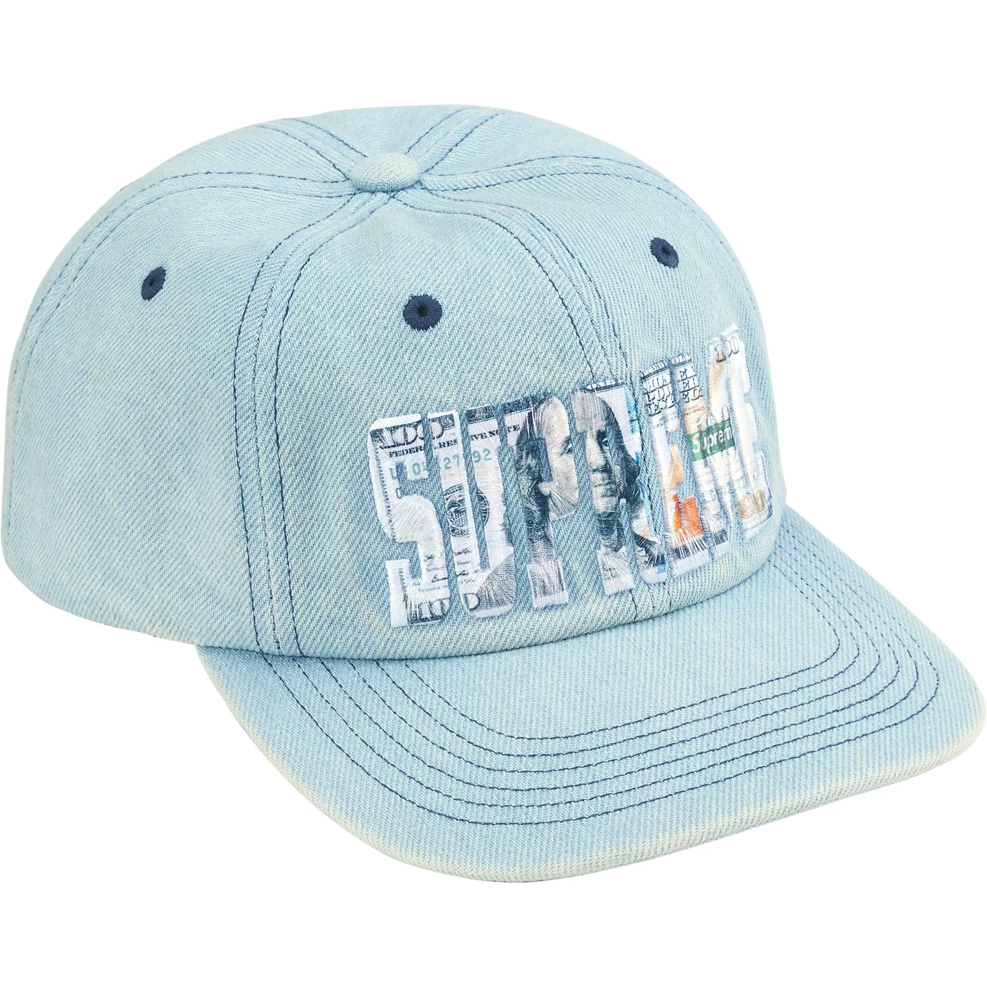 Supreme Supreme Embroidered Money Logo 6-Panel