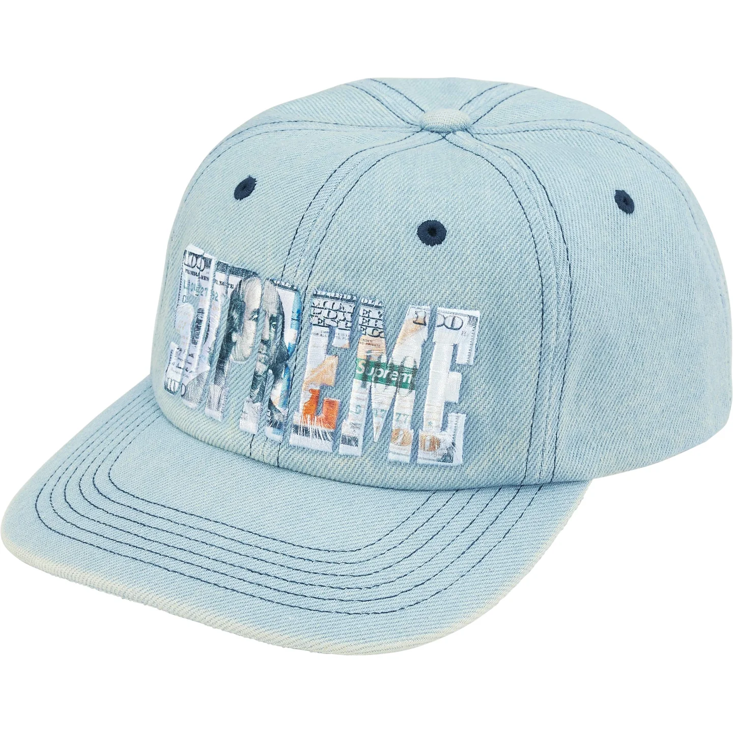 Supreme Supreme Embroidered Money Logo 6-Panel