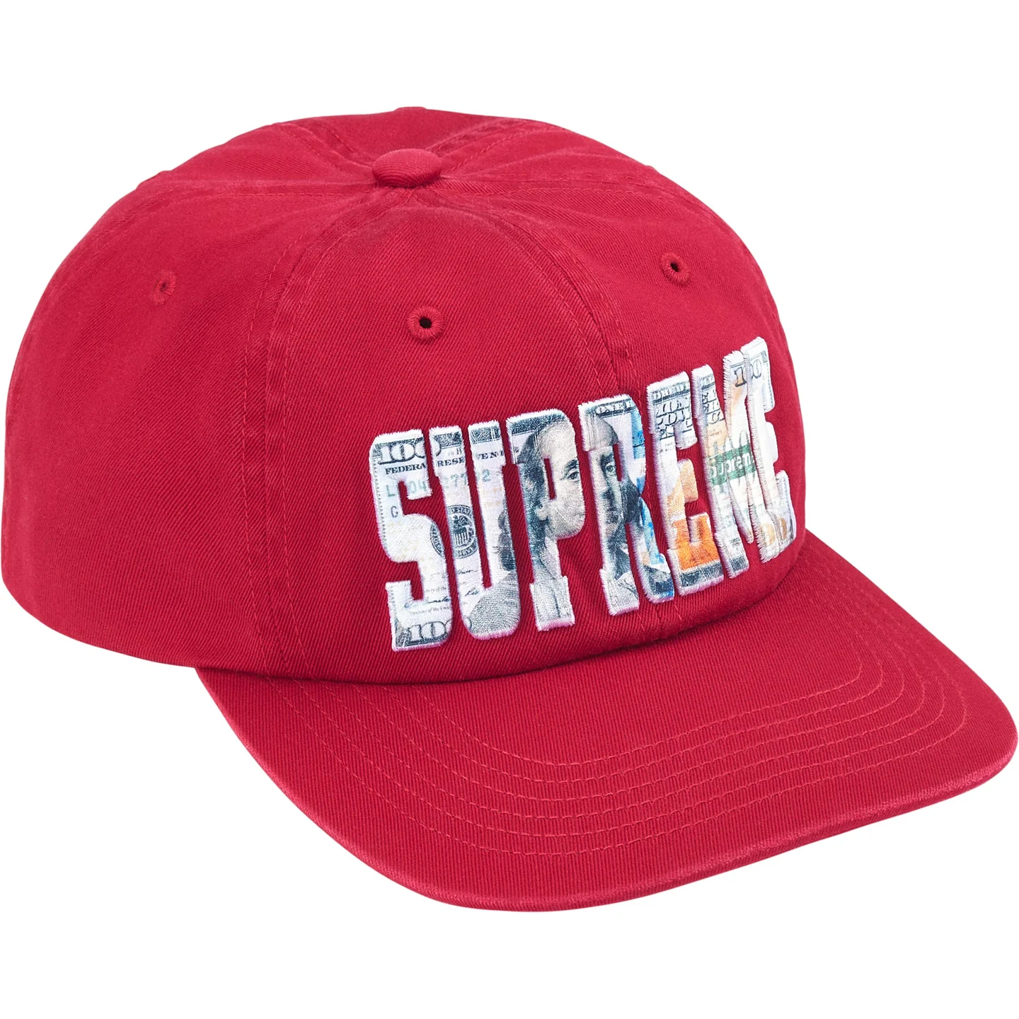 Supreme Supreme Embroidered Money Logo 6-Panel