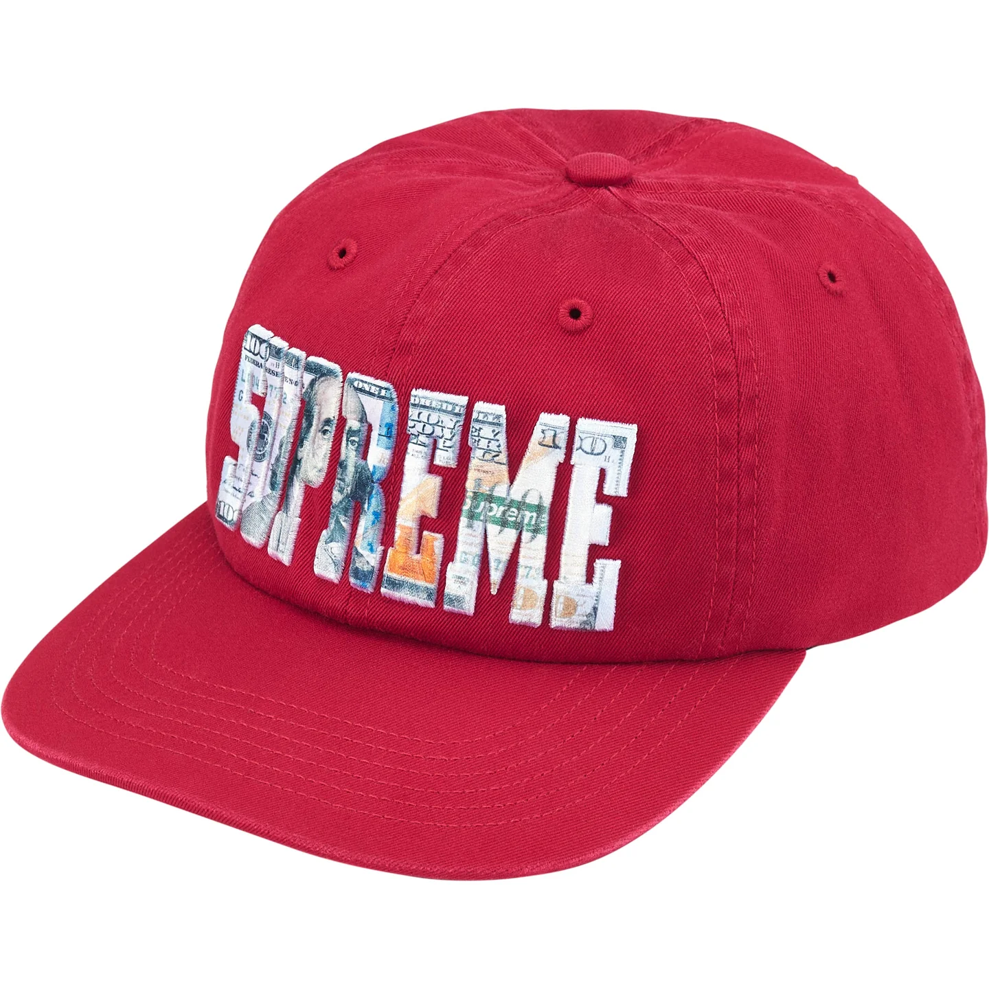 Supreme Supreme Embroidered Money Logo 6-Panel