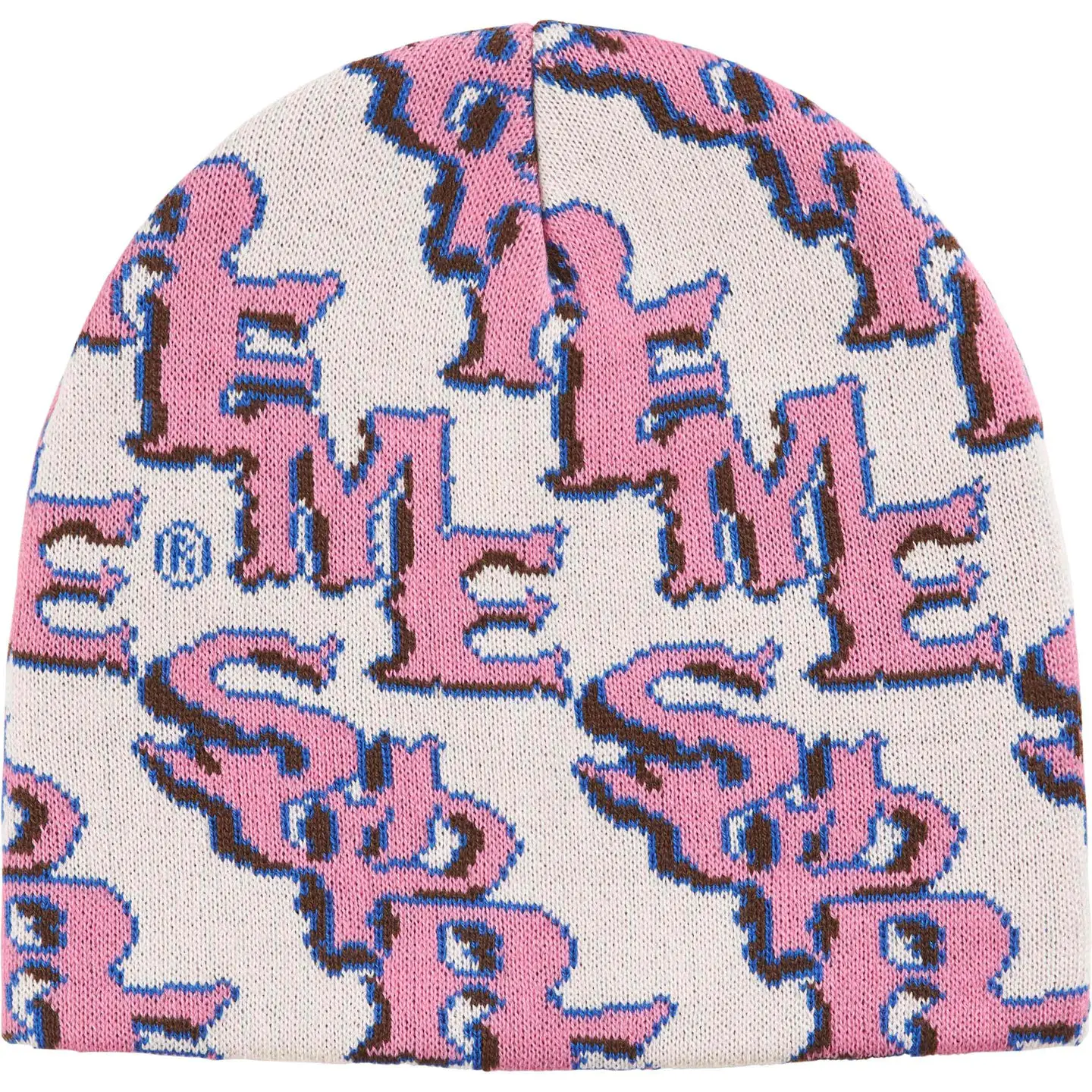 Supreme Slanted Gothic Outline Beanie
