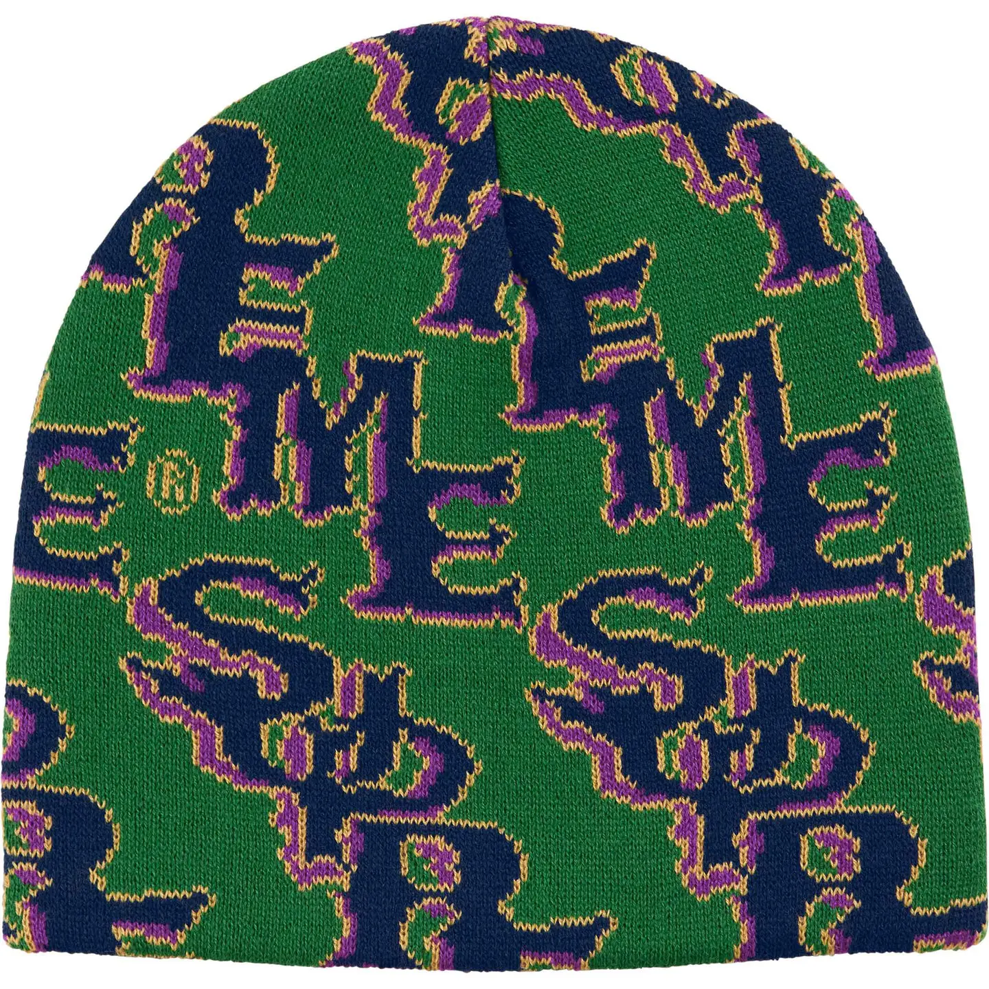 Supreme Slanted Gothic Outline Beanie