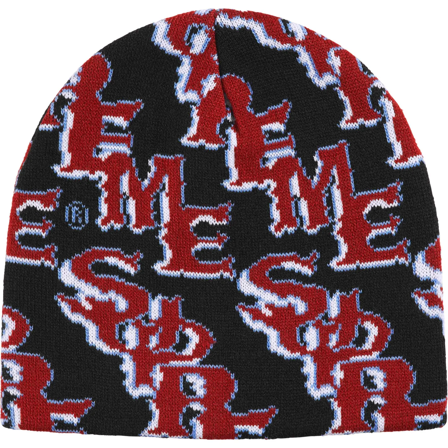 Supreme Slanted Gothic Outline Beanie