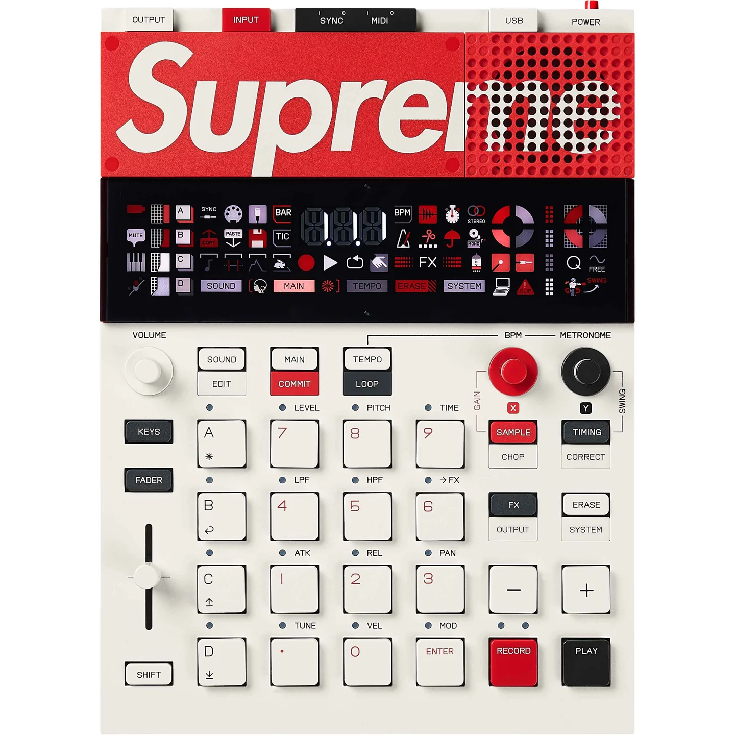 Supreme Supreme®/teenage engineering EP–133 K.O. II