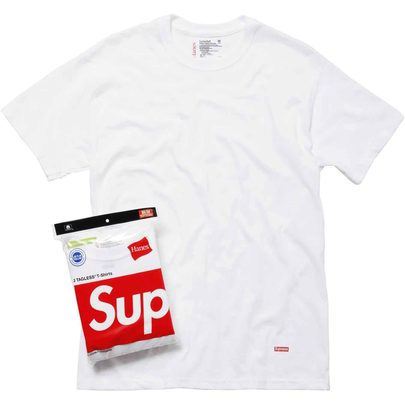 Supreme Supreme Supreme®/Hanes® Tagless Tees (3 Pack)