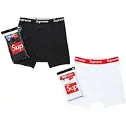 Supreme Supreme Supreme®/Hanes® Boxer Briefs (4 Pack)
