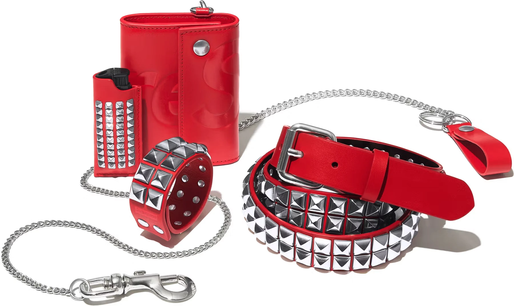 Supreme Supreme Studded Leather Lighter Holder