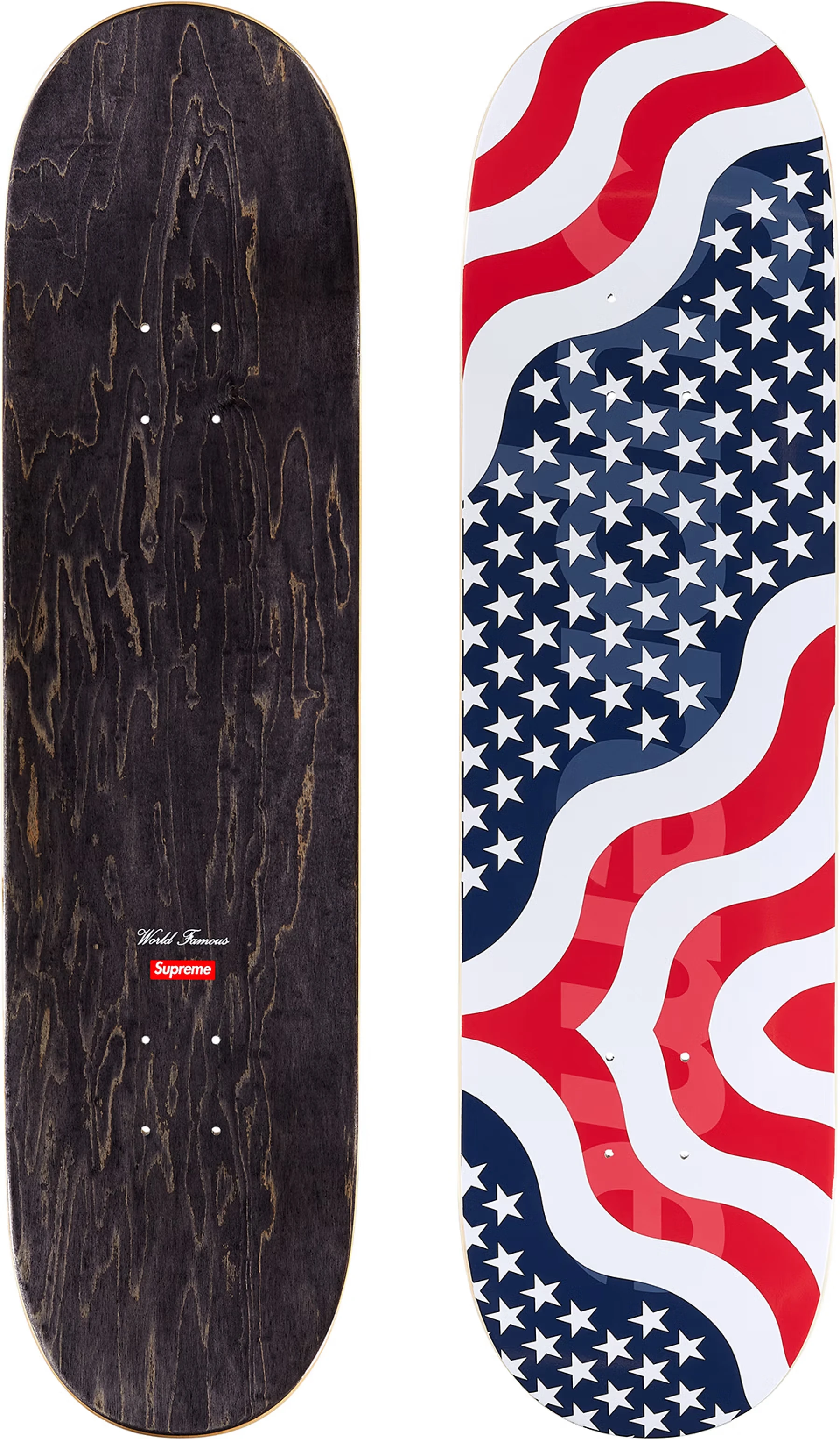 Supreme Supreme Flag Skateboard